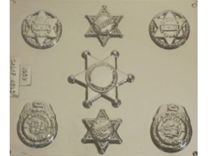 Police & Sheriff Badge Mould