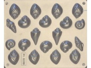 Seashells Chocolate Mould 20 Cavity