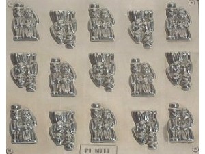 Wedding Couple Chocolate Favour Mould 