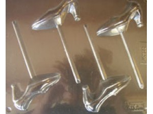 High Heel Shoe Mould 4 Cavity